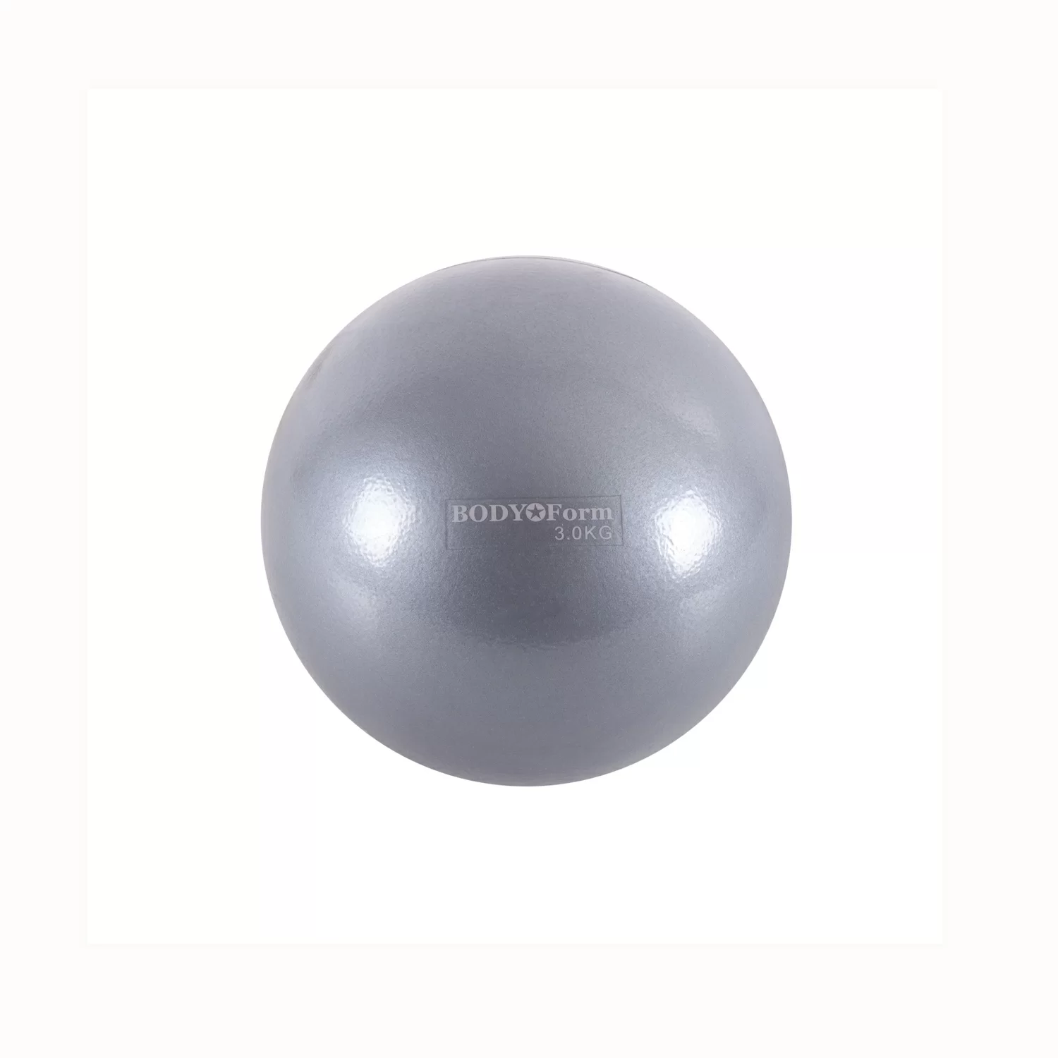 Реальное фото Мяч для пилатеса Body Form  3.0кг/15см graphite BF-TB01 от магазина СпортСЕ