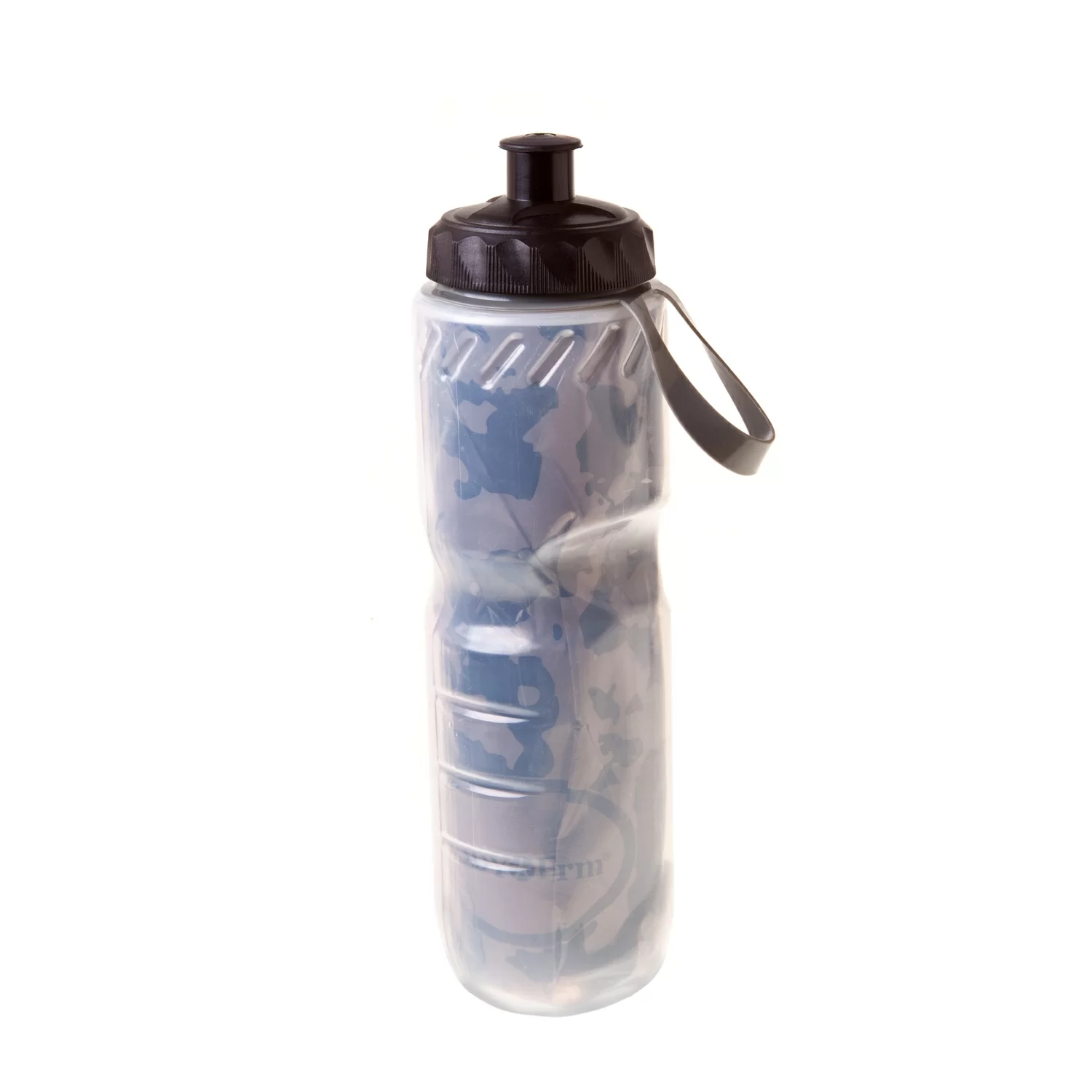 Реальное фото Бутылка для воды Body Form серо-золотая BF-SWB03-710 от магазина СпортСЕ