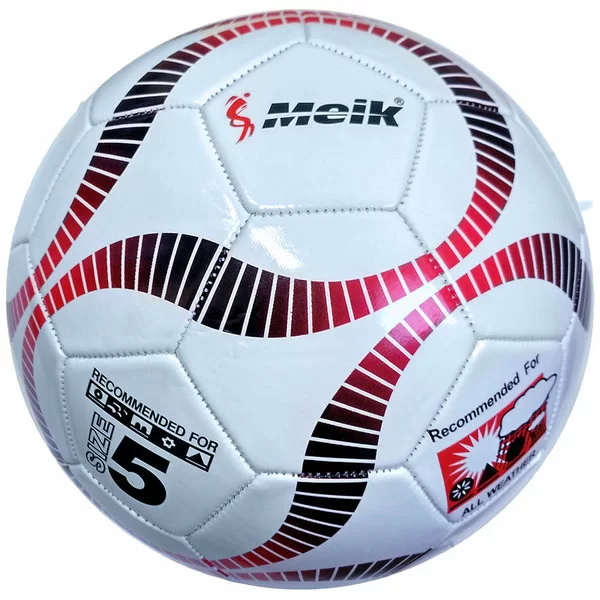 Реальное фото Мяч футбольный R18020 Meik-2000 3-слоя PVC 1.6, 300 гр 10014351 от магазина СпортСЕ