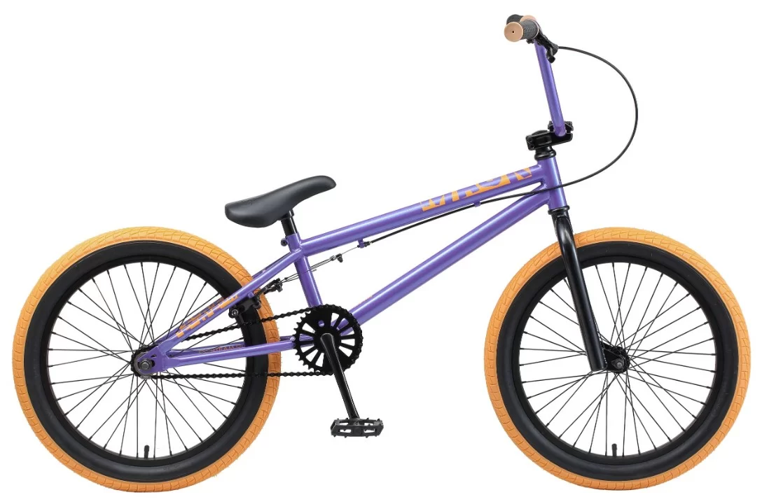 Реальное фото Велосипед BMX TechTeam Mack 20" (2021) фиолетовый от магазина СпортСЕ