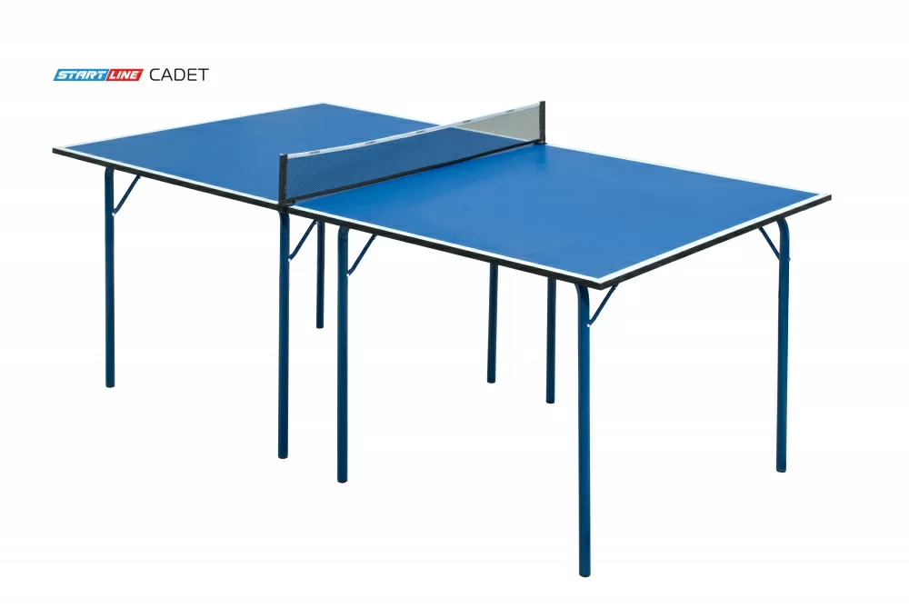 Реальное фото Теннисный стол Start Line Сadet  с сеткой 6011 от магазина СпортСЕ