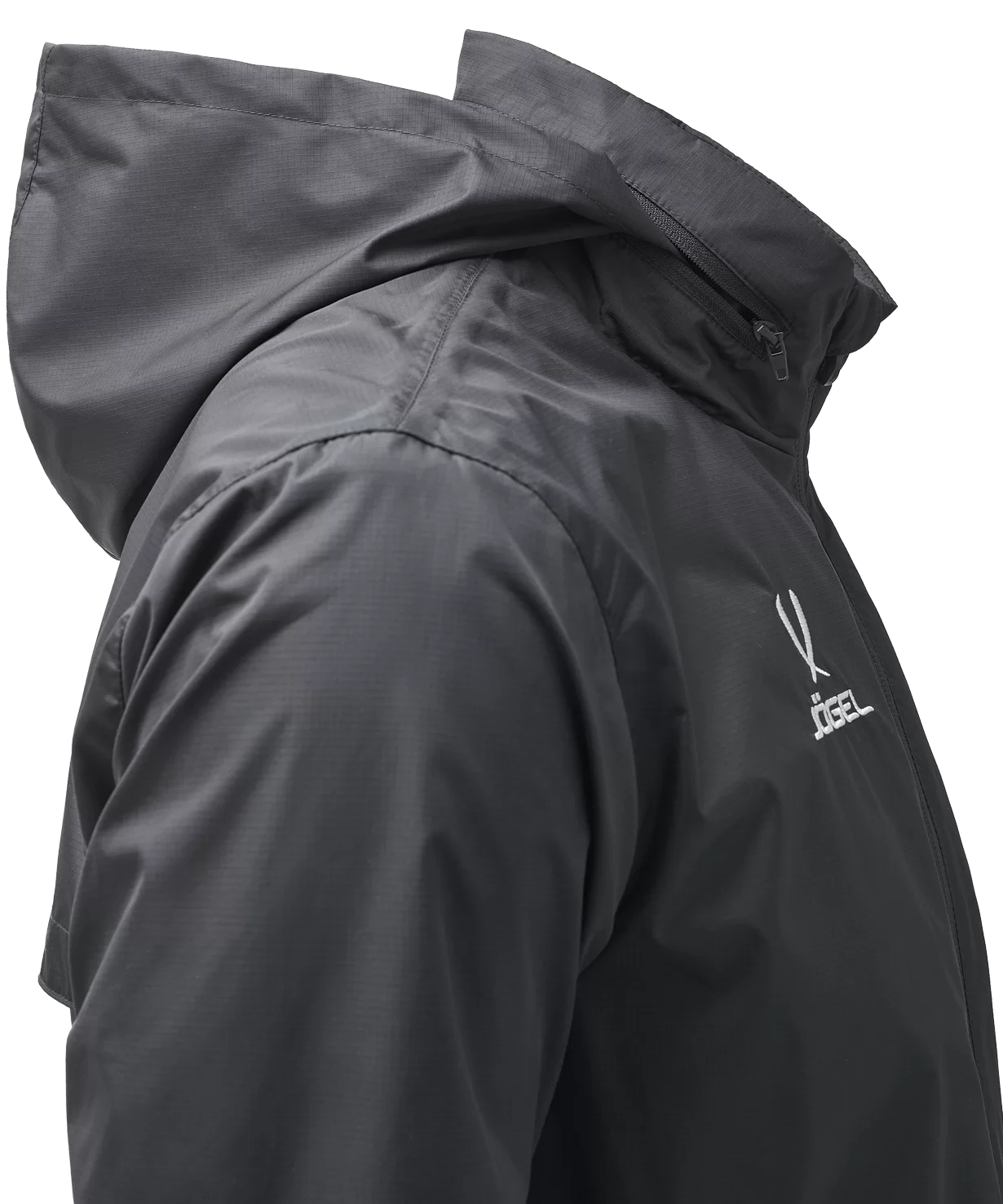 Реальное фото Куртка ветрозащитная DIVISION PerFormPROOF Shower Jacket, черный от магазина СпортСЕ