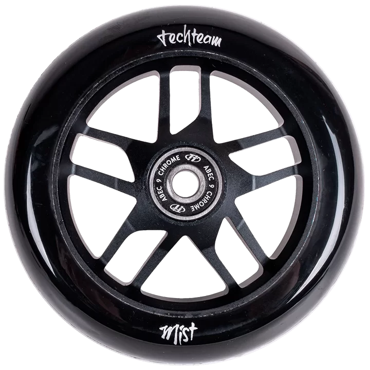 Реальное фото Колесо для самоката TechTeam X-Treme 110*24 мм Mist black от магазина СпортСЕ