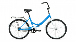 Велосипед Altair City 24 скл (2022) голубой/белый RBK22AL24011