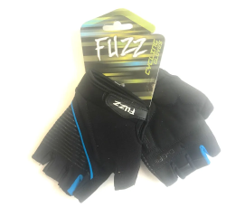 Перчатки Fuzz лайкра Gel comfort р.M черно-голубые  08-202343