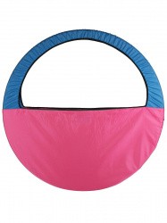 Чехол-сумка для обруча 60-90 см Indigo голубо-розовый SM-083