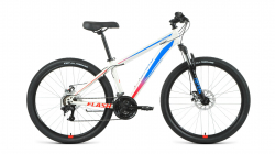 Велосипед Forward Flash 26 2.2 D (2022) белый/голубой