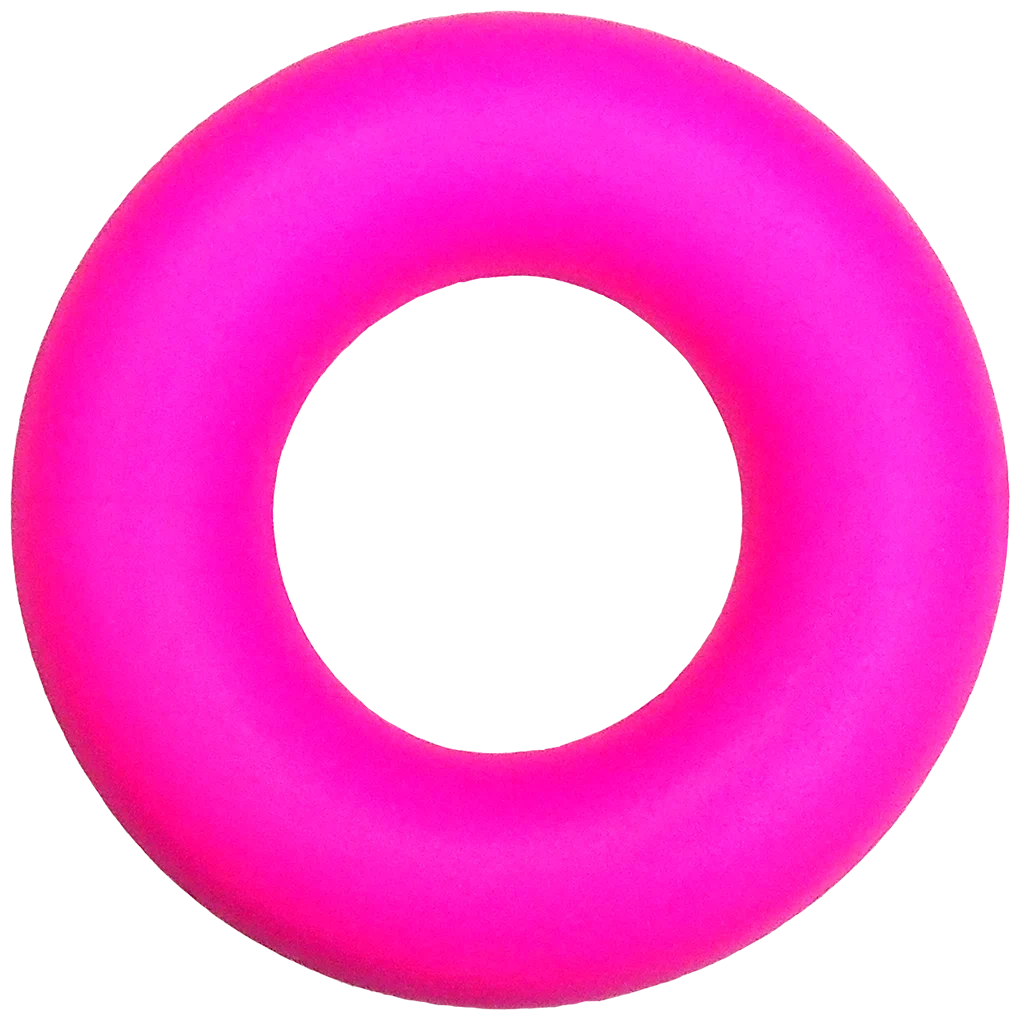 Реальное фото Эспандер кистевой 10кг Fortius Neon розовый H180701-10FP от магазина СпортСЕ