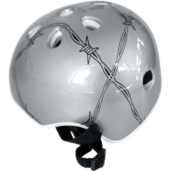 Шлем D26052-14 7 отверстий на застежке металик с рисунком 10017102