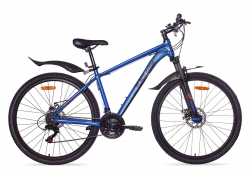 Велосипед Black Aqua Cross 2782 D matt 27.5" синий GL-402D