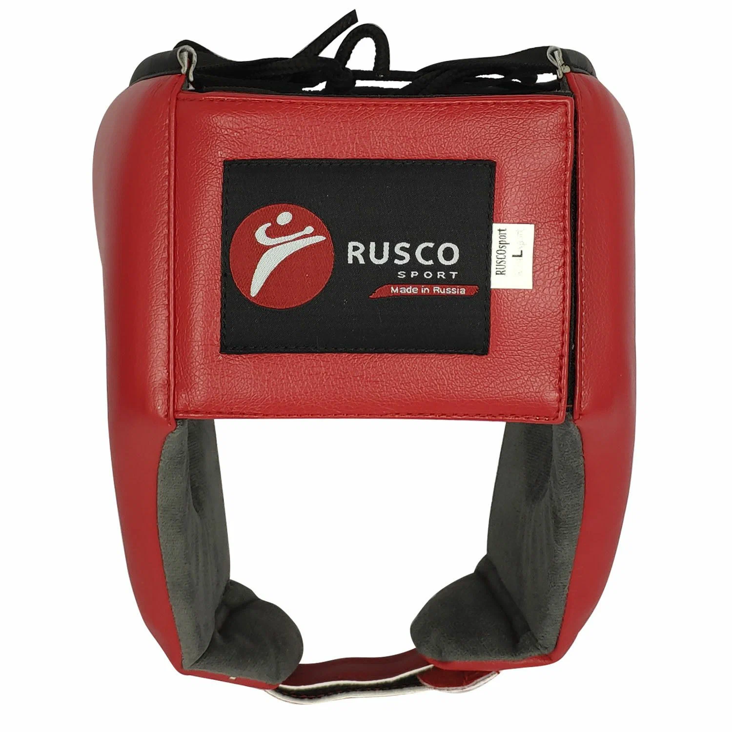 Реальное фото Шлем RuscoSport красный от магазина СпортСЕ