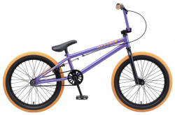 Велосипед BMX TechTeam Mack 20" (2021) фиолетовый