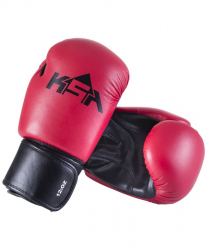 Перчатки боксерские KSA Spider к/з Red