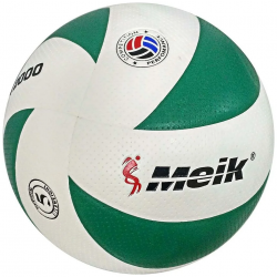 Мяч волейбольный Meik-VXL2000 C28680-2 Perfomance Competition PU бело/зеленый 10017452