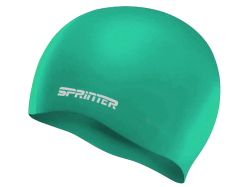 Шапочка для плавания Sprinter однотонная: SH (зеленый) 06324