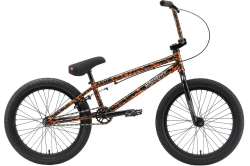 Велосипед BMX TechTeam Grasshoper 20" (2022) оранжево-черный