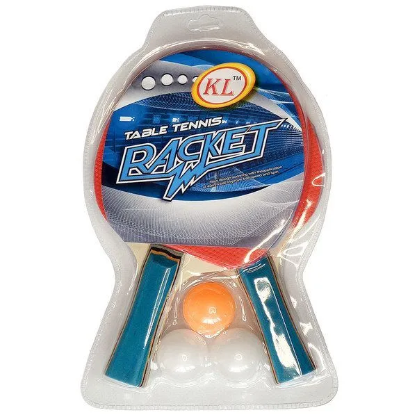 Реальное фото Набор для настольного тенниса E33481 (2 ракетки, 3 шарика) 10020121 от магазина СпортСЕ