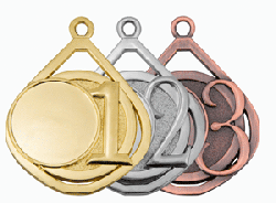 Медаль ME030a d-50 мм серебро