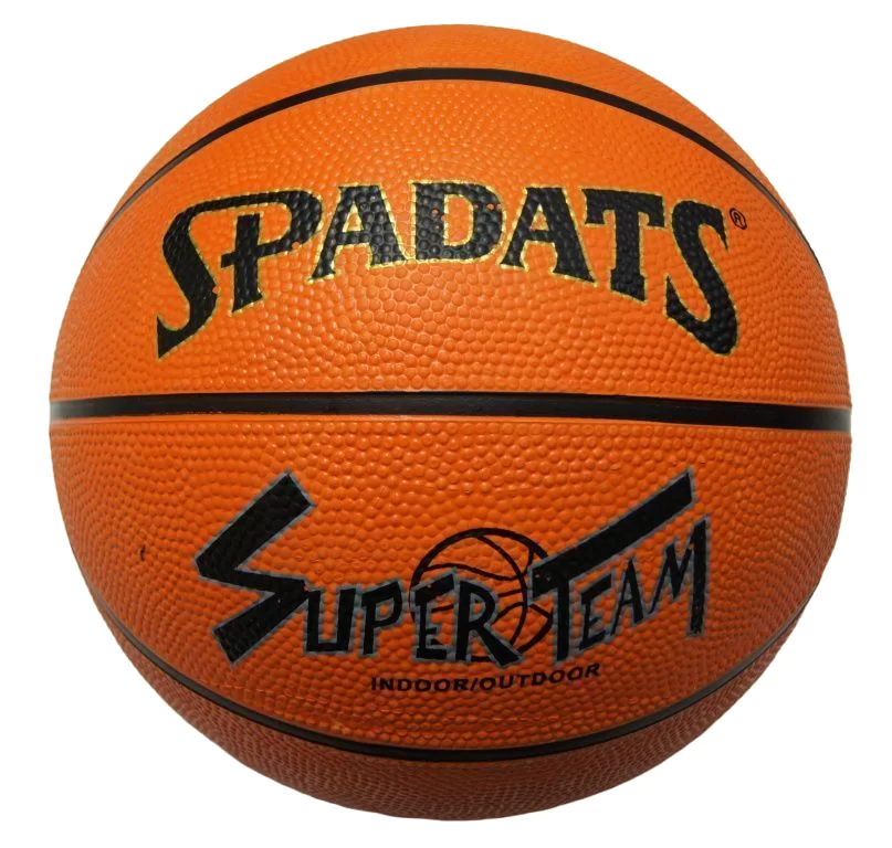Реальное фото Мяч баскетбольный Spadats SP-402O № 7 резина оранжевый от магазина СпортСЕ