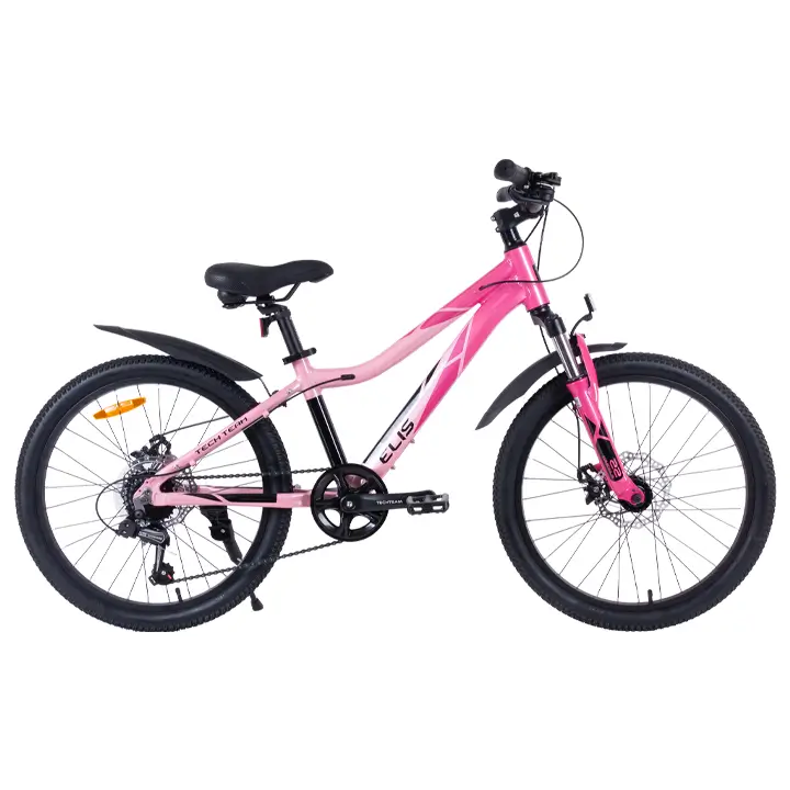Реальное фото Велосипед TechTeam Elis 22"(2024) розовый от магазина СпортСЕ