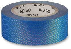 Обмотка для обруча 20 мм 14 м Indigo Snake с подкладкой сине-золотистый IN303