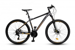 Велосипед Horst Dominator (2022) серый/оранжевый/черный