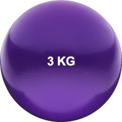 Медбол 3 кг HKTB9011-3 d-15см ПВХ/песок фиолетовый HKTB9011-3